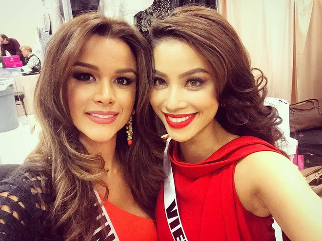 Hoa hậu Phạm Hương: Nữ hoàng biến hình nhờ trang điểm ảnh 12