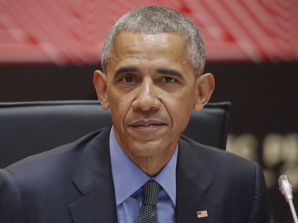 Tổng thống Mỹ Barack Obama. (Nguồn: AP/TTXVN) Tổng thống Mỹ Obama lên tiếng về vấn đề Ukraine và Syria ảnh 1