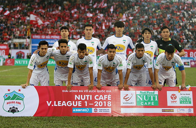 Đội Hoàng Anh Gia Lai. (Nguồn: vnleague.com) V.League 2018: Sài Gòn FC giành trọn 3 điểm trước Hoàng Anh Gia Lai ảnh 2