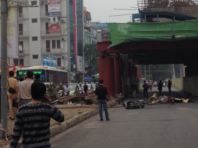 Tai nạn nghiêm trọng ở công trường đường sắt trên cao Hà Đông-Cát Linh ảnh 5