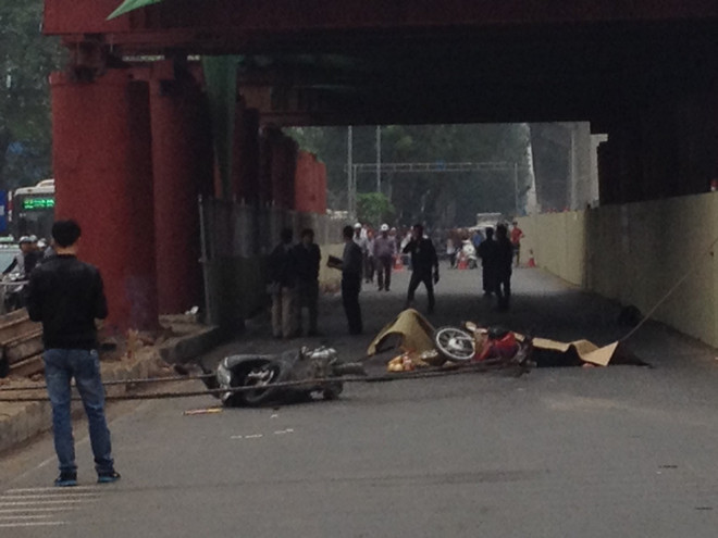 Tai nạn nghiêm trọng ở công trường đường sắt trên cao Hà Đông-Cát Linh ảnh 8