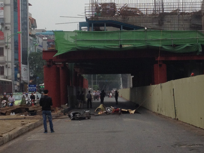 Tai nạn nghiêm trọng ở công trường đường sắt trên cao Hà Đông-Cát Linh ảnh 6