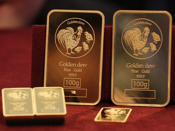 Giá vàng thế giới tăng lên mức cao nhất của hơn hai tuần qua ảnh 1