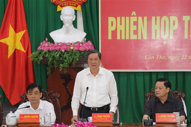 Cần Thơ trao đổi, thống nhất về số đơn vị bầu cử Quốc hội khóa XV ảnh 2