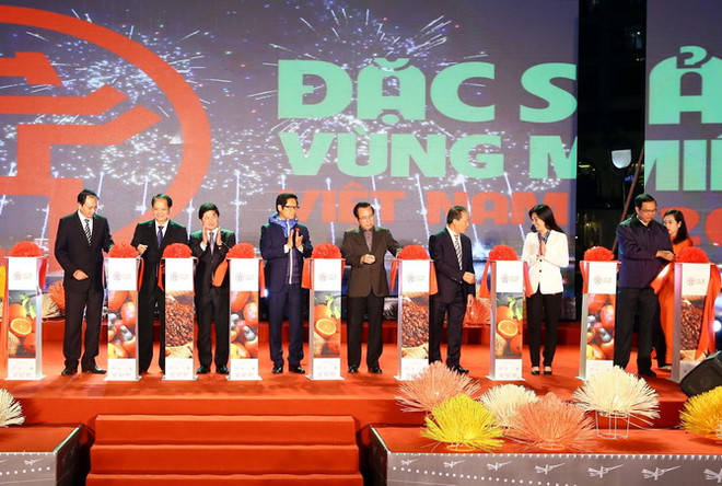 Khai mạc hội chợ đặc sản vùng miền Việt Nam tại thủ đô Hà Nội ảnh 1