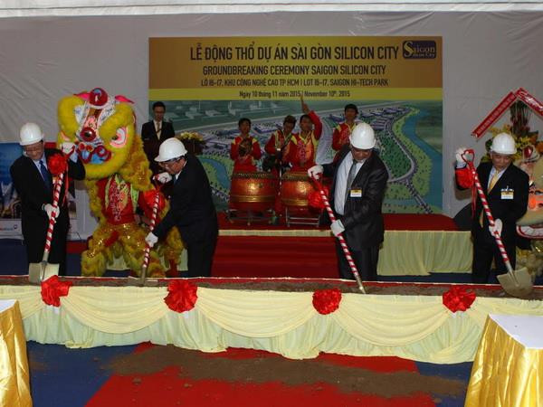 Động thổ dự án “Thung lũng Silicon” tại Thành phố Hồ Chí Minh ảnh 1