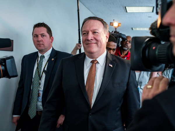 Tân Ngoại trưởng Mỹ gặp giới chức các đồng minh NATO ảnh 1