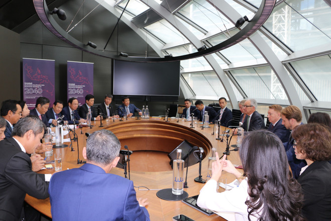 Đoàn Đại biểu Cấp cao Đảng Cộng sản Việt Nam làm việc tại Australia ảnh 4