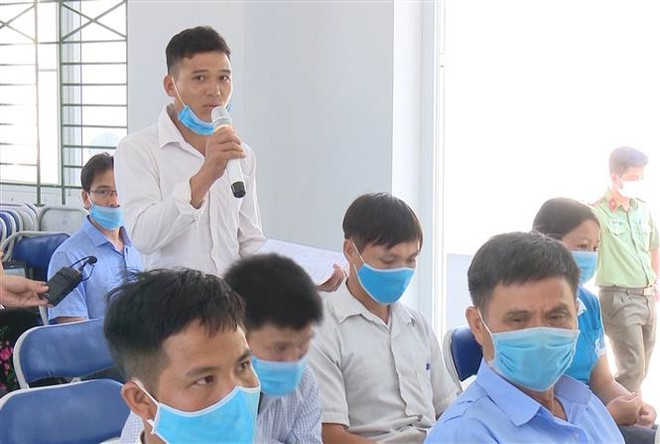 Phó Chủ tịch Quốc hội Tòng Thị Phóng tiếp xúc cử tri tại Sơn La ảnh 2