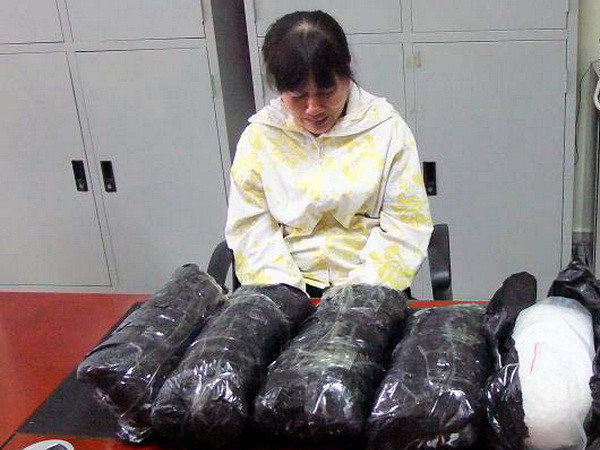 Bắt kẻ vận chuyển 5,5kg ma túy đá từ Quảng Ninh về Hải Phòng ảnh 1