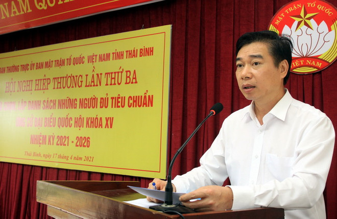 Thái Bình: Chốt danh sách ứng cử đại biểu Quốc hội và HĐND tỉnh ảnh 1