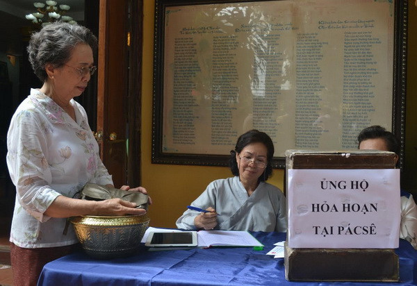 Cộng đồng người Việt tại Lào mừng đại lễ Phật Đản 2016 ảnh 2