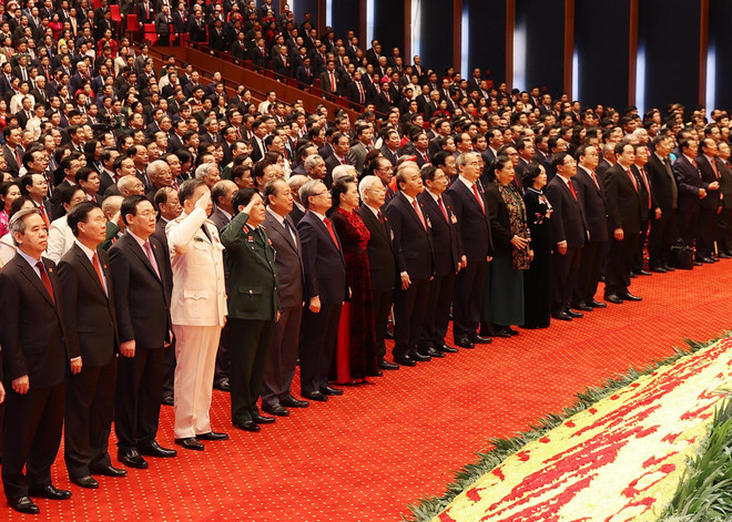 Khai mạc trọng thể Đại hội lần thứ XIII Đảng Cộng sản Việt Nam ảnh 1