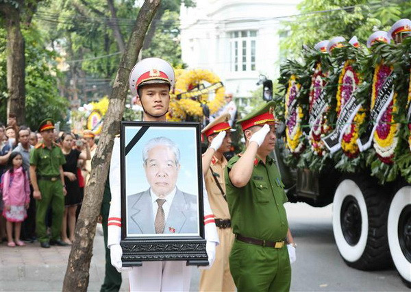 Lời cảm ơn của Ban Lễ tang và gia đình nguyên Tổng Bí thư Đỗ Mười ảnh 1