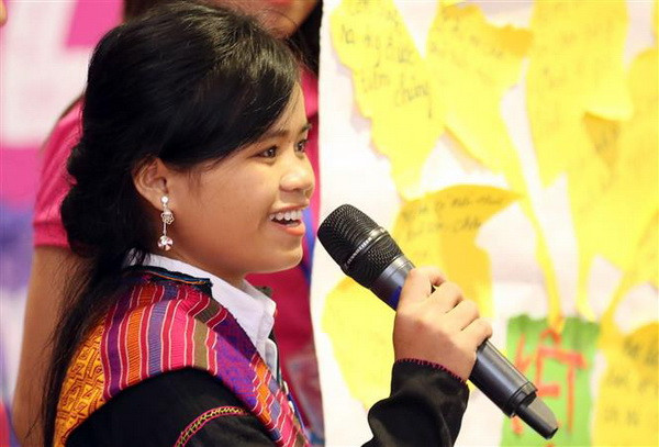 100 trẻ em gái đối thoại với lãnh đạo về an toàn nơi công cộng ảnh 2