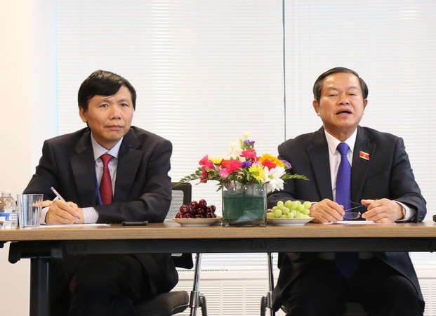 Phó Chủ tịch Quốc hội Đỗ Bá Tỵ thăm và làm việc tại New York ảnh 1