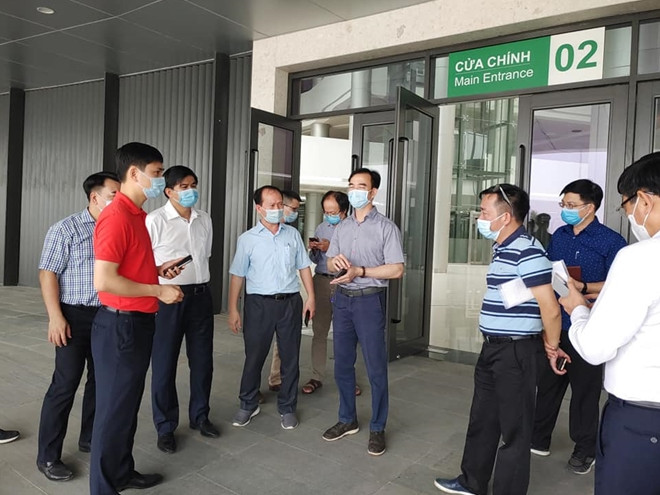 Dịch COVID-19: Bệnh viện dã chiến ở Hà Nam bắt đầu tiếp nhận các ca F1 ảnh 1