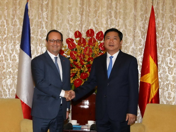 Ông Đinh La Thăng mong muốn Pháp duy trì ODA cho TP.HCM ảnh 1