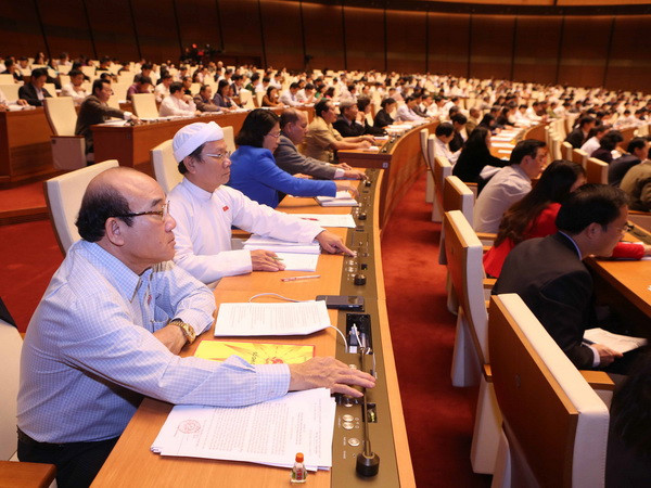 Quốc hội biểu quyết thông qua Bộ luật Tố tụng Dân sự sửa đổi ảnh 1