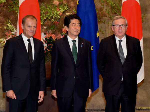 Nhật Bản và EU đồng ý đẩy nhanh tiến trình đàm phán EPA ảnh 1