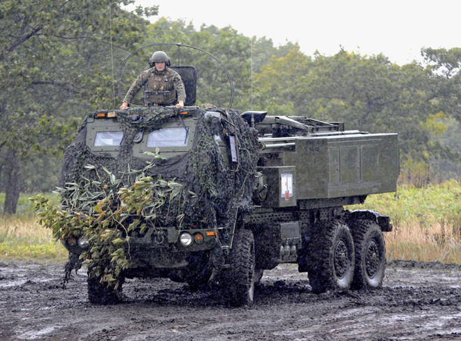 Nhật Bản và Mỹ tiến hành tập trận chung mô phỏng bảo vệ đảo xa ảnh 1