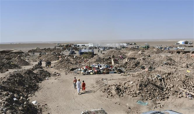 Afghanistan điều chỉnh con số thương vong sau trận động đất tuần trước ảnh 1