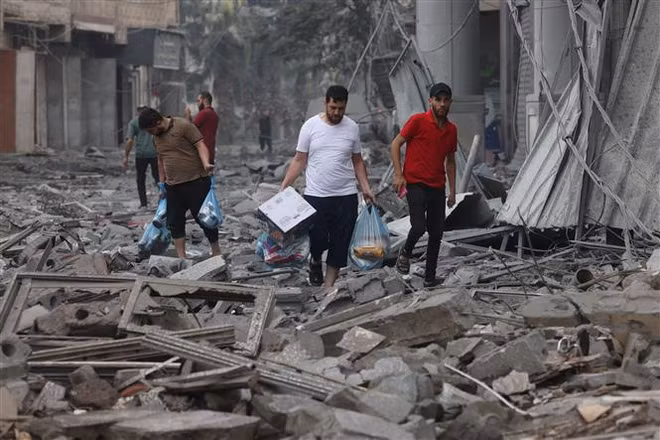 Ai Cập nỗ lực đảm bảo cứu trợ cho Dải Gaza qua cửa khẩu Rafah ảnh 2