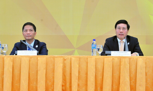 Họp báo kết quả Hội nghị liên Bộ trưởng Ngoại giao-Kinh tế APEC lần 29 ảnh 2