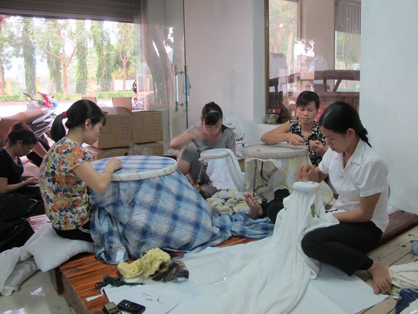 Cố đô Hoa Lư giữ gìn và bảo tồn làng nghề thêu Văn Lâm ảnh 2