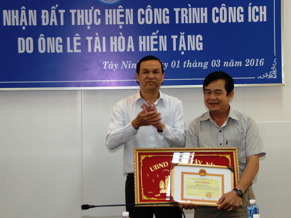 Hiến gần 24.000m2 đất để xây dựng Trung tâm trợ giúp xã hội ảnh 1