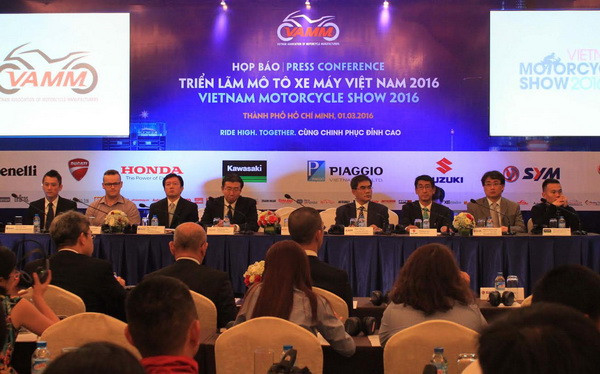 Lần đầu tiên tổ chức Triển lãm môtô và xe máy Việt Nam ảnh 1