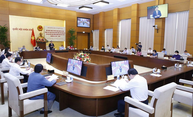 Chủ tịch Quốc hội chủ trì Hội nghị trực tuyến về công tác bầu cử ảnh 2