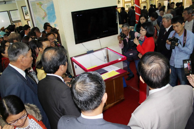 Trưng bày bản đồ, tư liệu Hoàng Sa, Trường Sa của Việt Nam ảnh 1