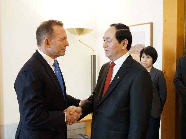 Bộ trưởng Bộ Công an Trần Đại Quang thăm làm việc tại Australia ảnh 1