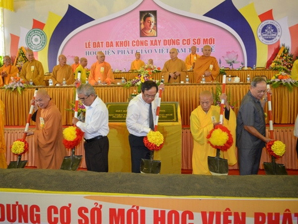 Khởi công xây dựng Học viện Phật giáo Việt Nam tại Huế ảnh 1