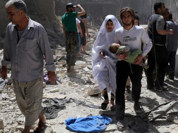 SOHR: Không kích tại Idlib của Syria, khiến 15 người thiệt mạng ảnh 1