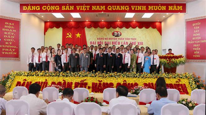 Cà Mau tổ chức thành công Đại hội Đảng bộ cấp trên cơ sở ảnh 1