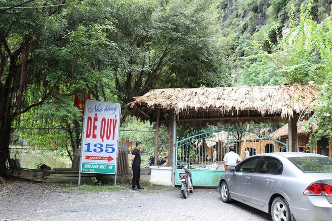 Cơ sở kinh doanh nơi có phòng nghỉ trong hang núi. (Ảnh: Đức Phương/TTXVN) Ninh Bình: Thực hư phòng nghỉ 60 triệu đồng mỗi đêm trong hang núi ảnh 1