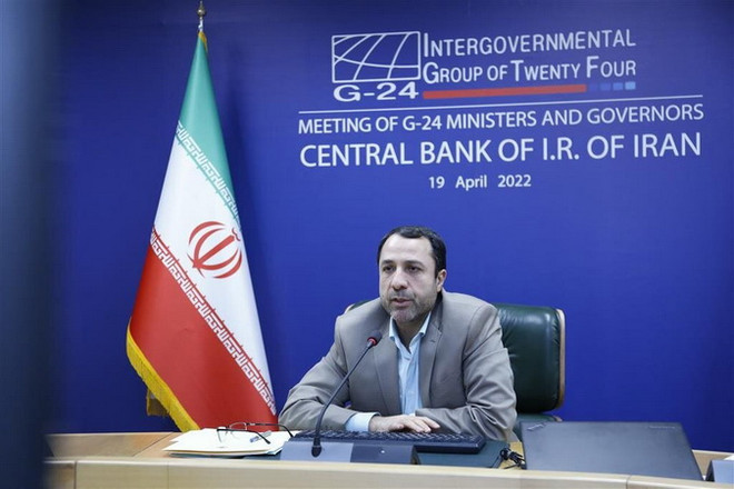 Thống đốc Ngân hàng Trung ương Iran (CBI) Ali Salehabadi. (Nguồn: irangov.ir) Iran dần loại bỏ đồng USD trong các giao dịch kinh tế với Nga ảnh 1