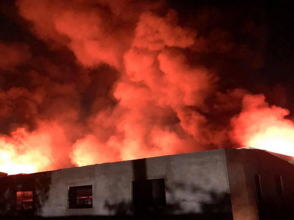 Hà Nội: Điều tra nguyên nhân vụ cháy lớn tại huyện Thanh Trì ảnh 1