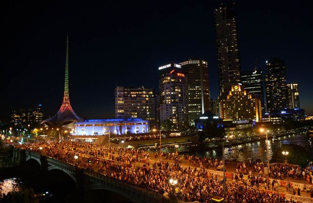 Thành phố Melbourne trong đêm giao thừa. (Nguồn: Getty) Những địa điểm đón mừng Năm mới lý tưởng nhất trên thế giới ảnh 3
