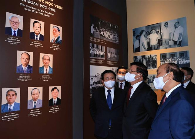 Tổng Bí thư, Chủ tịch nước Lào thăm Học viện Chính trị QG Hồ Chí Minh ảnh 2