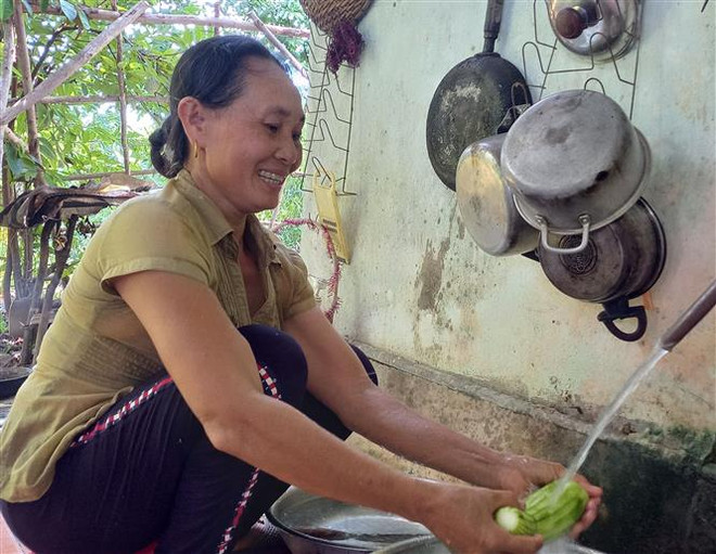 Vùng núi Đồng Nai không còn lo ''khát'' nước sinh hoạt mùa khô ảnh 1