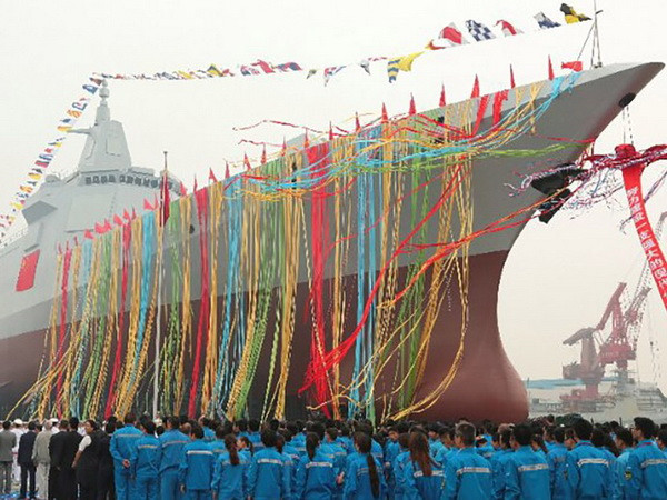 (Nguồn: cnn.com) Trung Quốc: Tàu khu trục mới sẽ giúp bảo vệ hòa bình thế giới ảnh 1