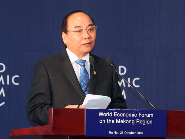 Phát biểu khai mạc của Thủ tướng tại Diễn đàn WEF về khu vực Mekong ảnh 1