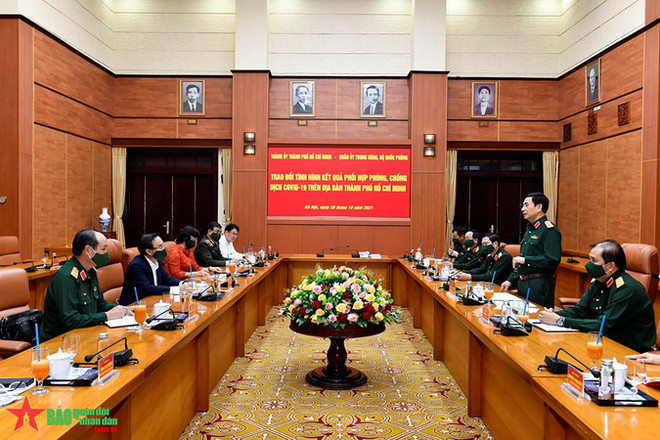 Quân đội đã ủng hộ, chi viện cho TP.HCM với trách nhiệm cao nhất ảnh 2