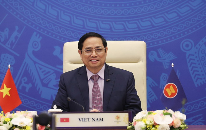 Thủ tướng Phạm Minh Chính tham dự Hội nghị cấp cao ASEAN. (Ảnh: Dương Giang/TTXVN) Việt Nam cùng các nước ASEAN giữ vững đoàn kết, ứng phó thách thức ảnh 1