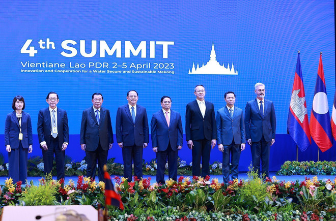 Tuyên bố chung Vientiane: Hợp tác vì một Lưu vực sông Mekong bền vững ảnh 1