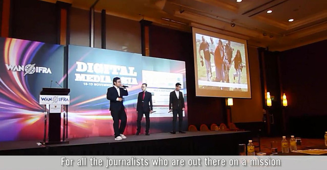 [Video] Trình diễn live RapNews tại Hội nghị Truyền thông DMA 2014 ảnh 1