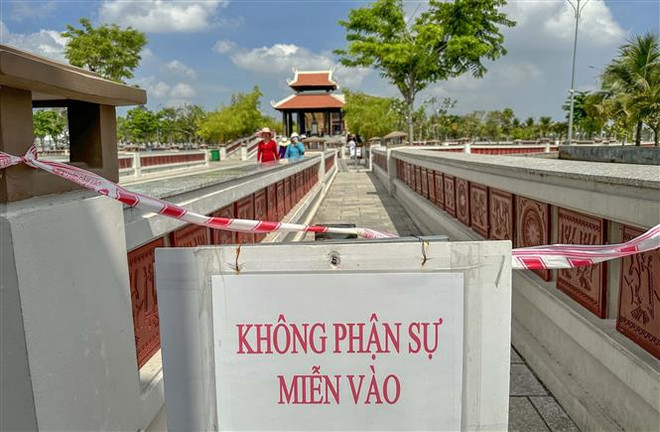 Cần Thơ: Khẩn trương sửa chữa các hạng mục bị lún ở đền thờ Vua Hùng ảnh 2